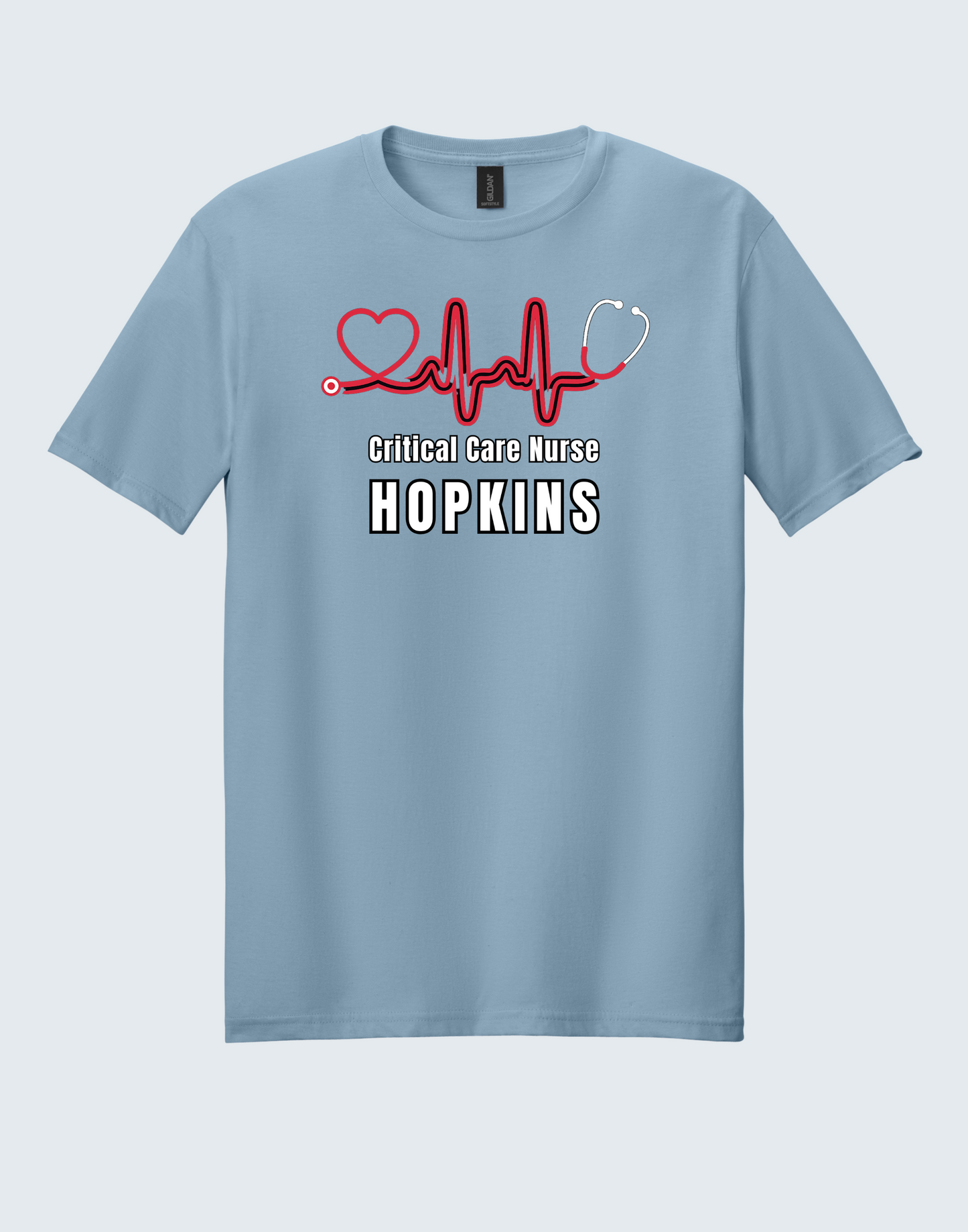 Gildan Softstyle® T-Shirt - JOHNS HOPKINS CRITICAL CARE NURSE