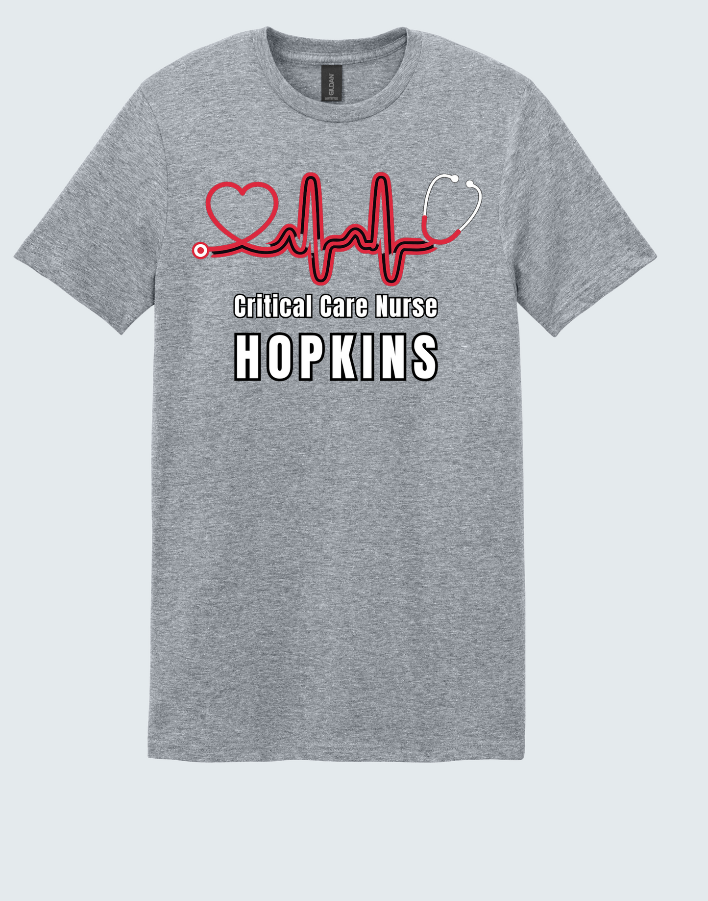 Gildan Softstyle® T-Shirt - JOHNS HOPKINS CRITICAL CARE NURSE