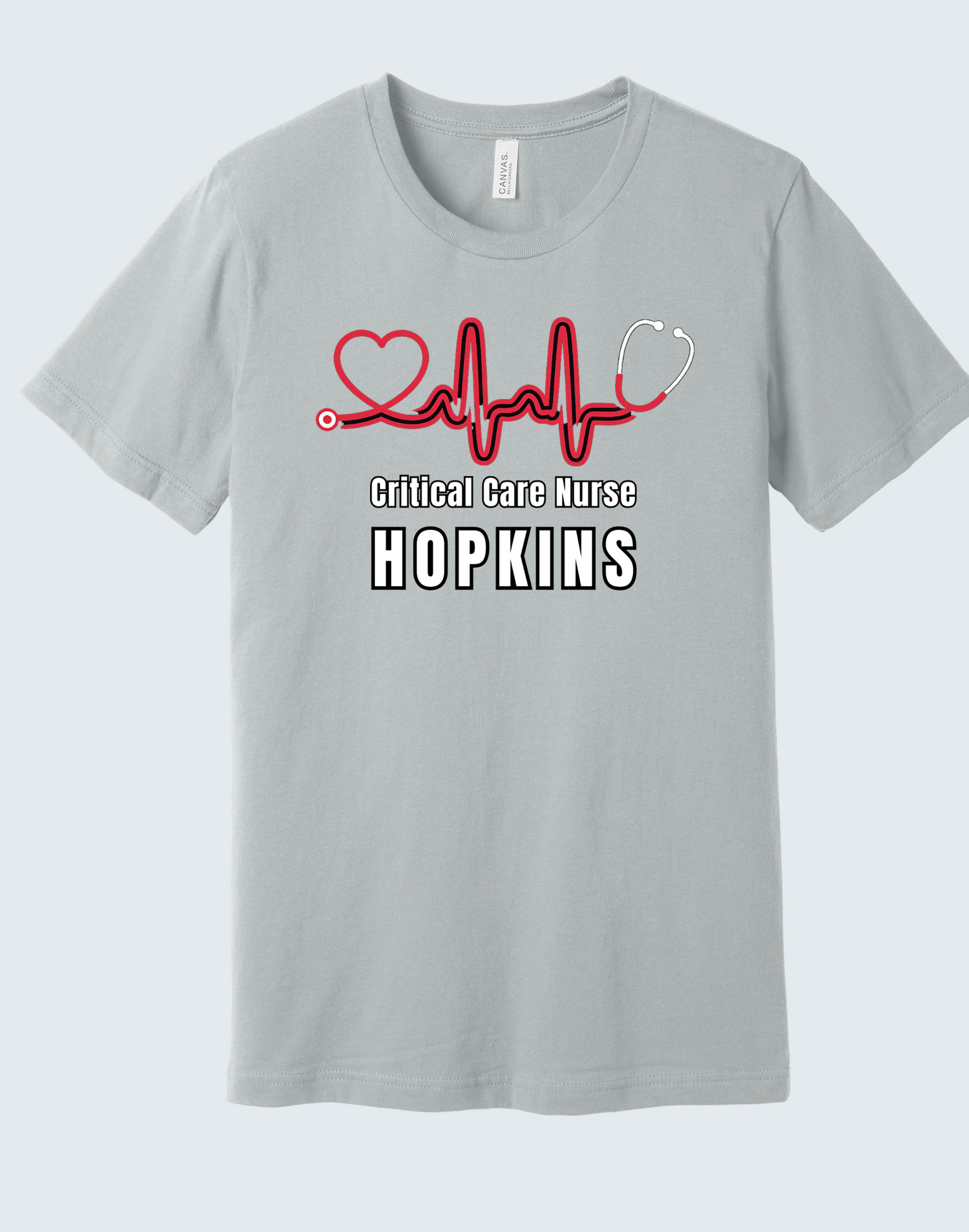 BELLA+CANVASĀ® Unisex Jersey Short Sleeve Tee- CRITICAL CARE NURSE