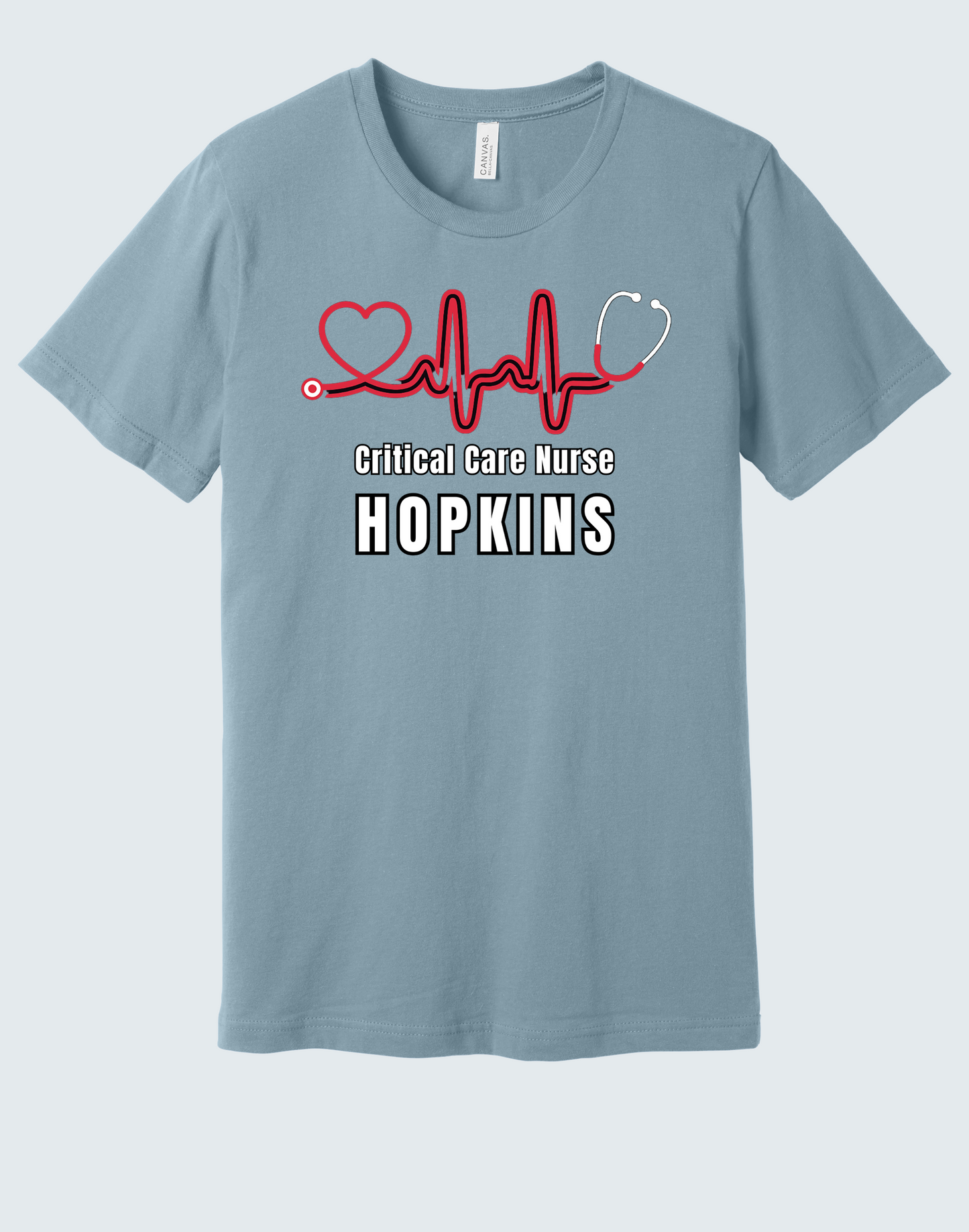 BELLA+CANVASĀ® Unisex Jersey Short Sleeve Tee- CRITICAL CARE NURSE