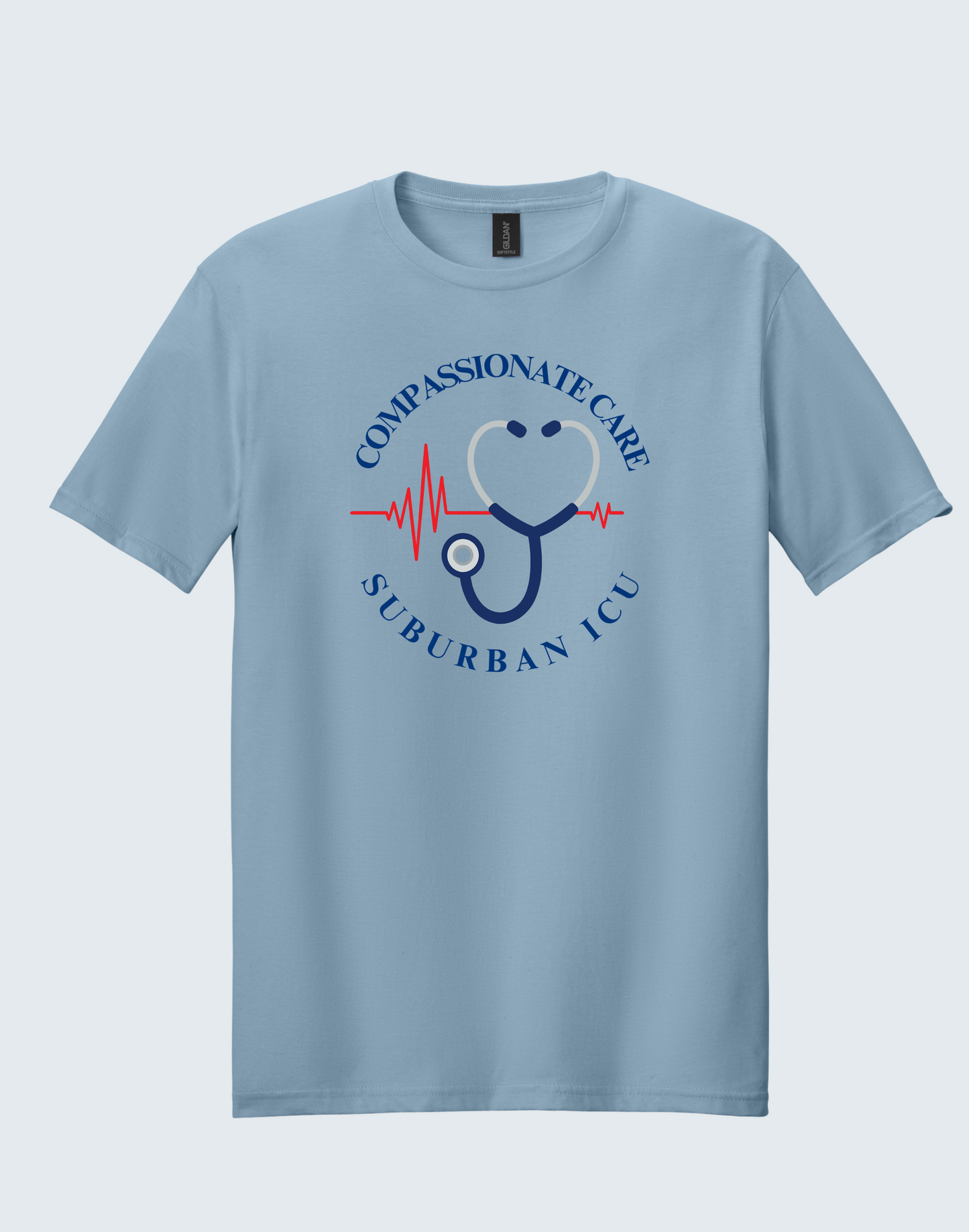 Gildan Softstyle® T-Shirt - JOHNS HOPKINS COMPASSIONATE CARE SUBURBAN ICU