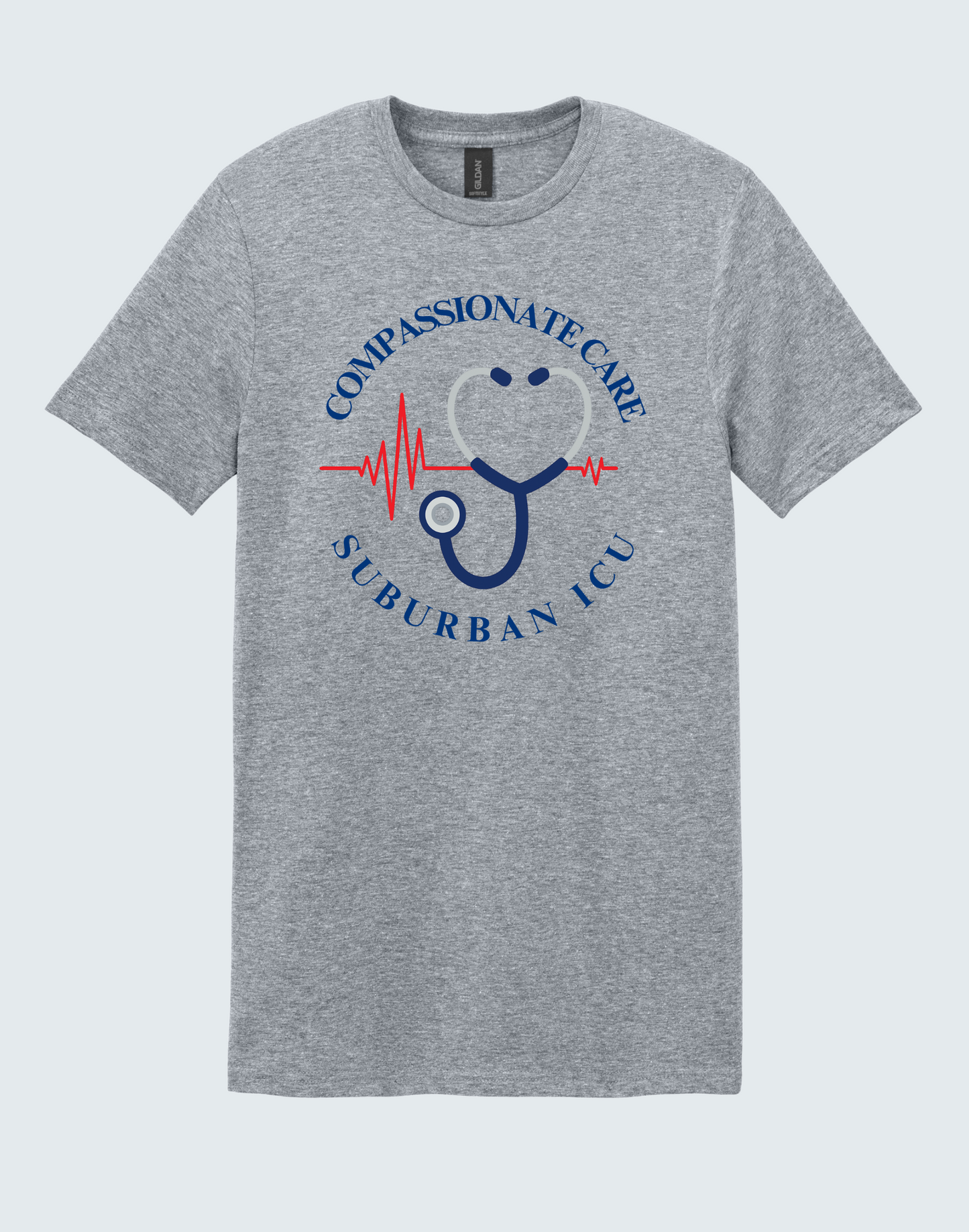 Gildan Softstyle® T-Shirt - JOHNS HOPKINS COMPASSIONATE CARE SUBURBAN ICU