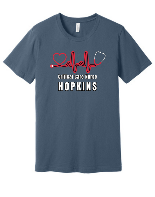 BELLA+CANVAS® Unisex Jersey Short Sleeve Tee- CRITICAL CARE NURSE