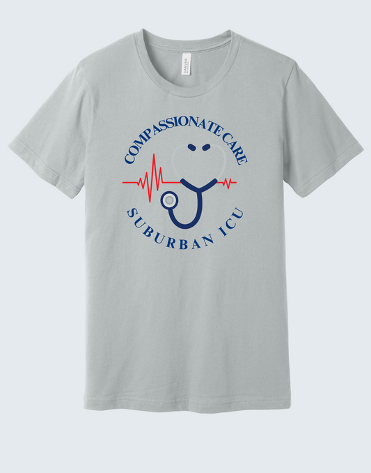 BELLA+CANVAS® Unisex Jersey Short Sleeve Tee- COMPASSIONATE CARE SUBURBAN ICU