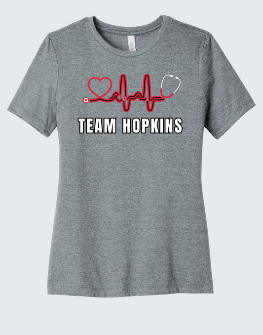 BELLA+CANVAS® Women’s Relaxed Triblend Tee - TEAM HOPKINS