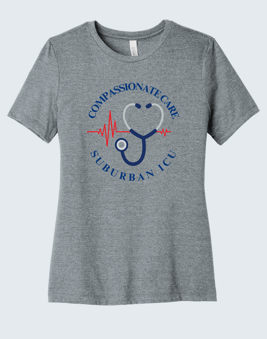 BELLA+CANVAS® Women’s Relaxed Triblend Tee -SUBURBAN ICU