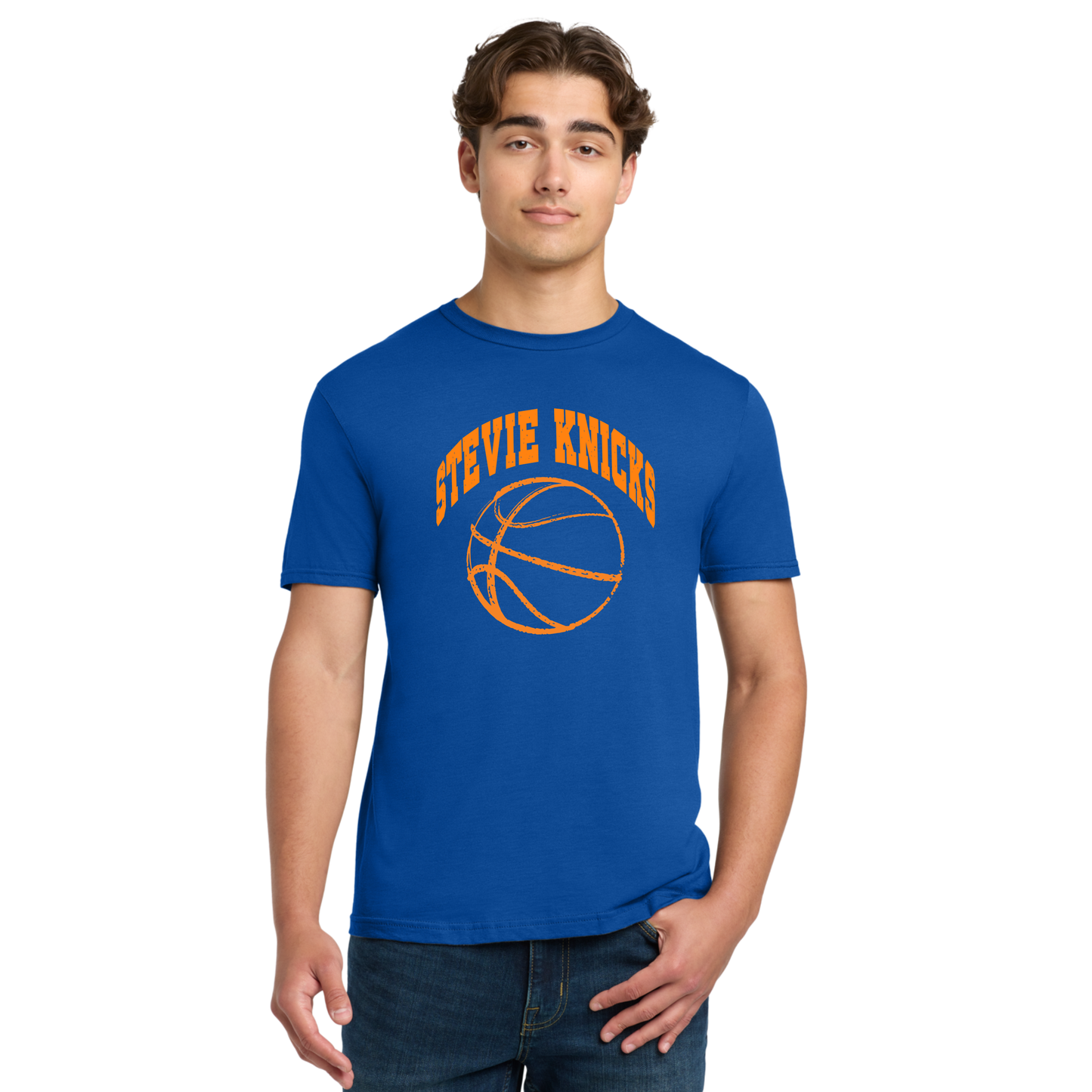 STEVIE KNICKS BASKETBALL- UNISEX TEE