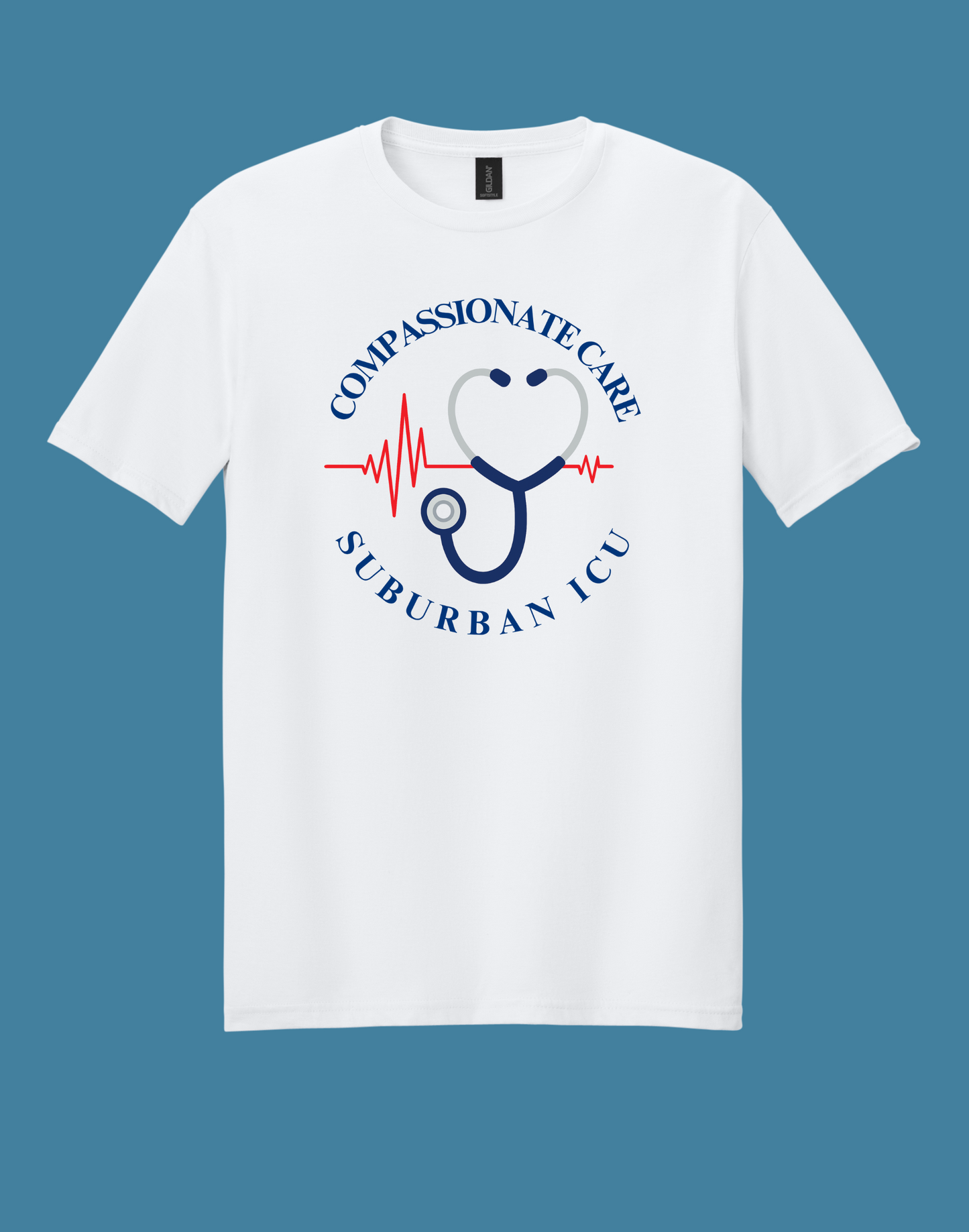Gildan Softstyle® T-Shirt - JOHNS HOPKINS COMPASSIONATE CARE SUBURBAN ICU